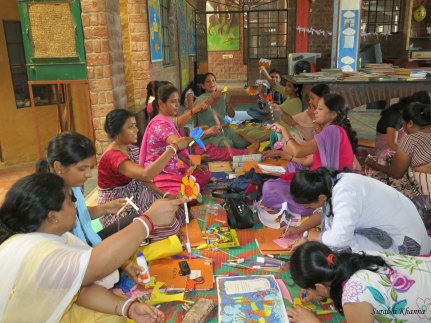 'Toy, Design & Education' workshops for teachers at Katha,New Delhi on 21st, 22nd june 2013